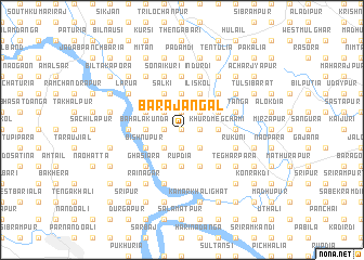 map of Bāra Jangal