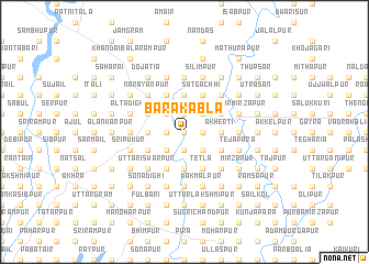 map of Bara Kābla