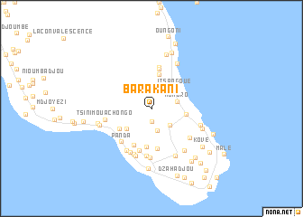 map of Barakani