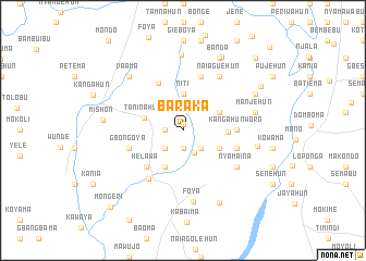 map of Baraka