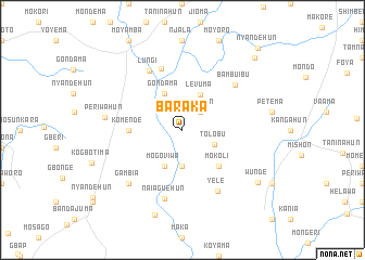 map of Baraka