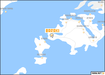 map of (( Baraki ))