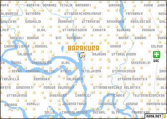 map of Barākura