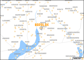 map of Baralak