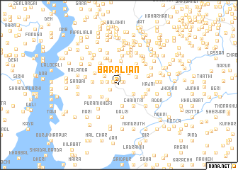 map of Baraliān