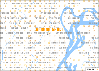 map of Bara Maishādi