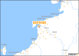 map of Baramba