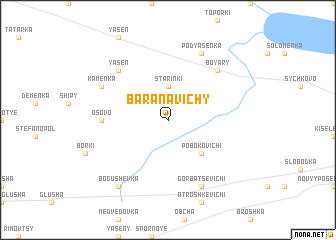 map of Baranavichy