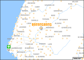 map of Barangbang