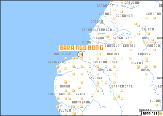 map of Barangobong