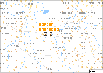 map of Barang