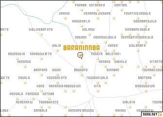 map of Baraninnba