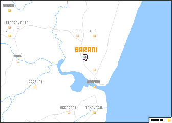 map of Barani