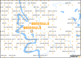 map of Bārānkula