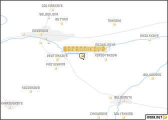 map of Barannikova