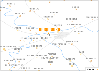 map of Baranovka