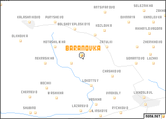 map of Baranovka