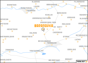 map of Baranovka