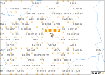 map of Barano