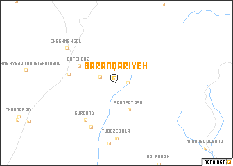map of Baranqarīyeh