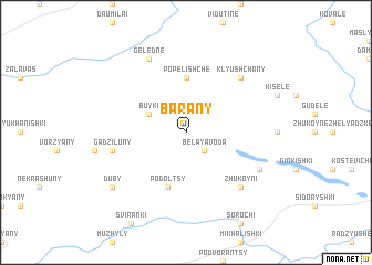 map of Barany