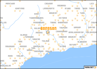 map of Barasan