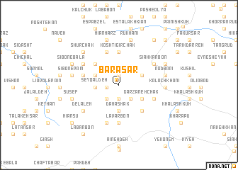 map of Barāsar