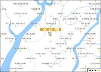 map of Bāra Sāula