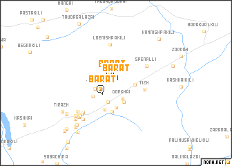 map of Barat