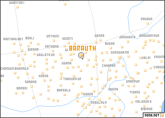map of Barauth