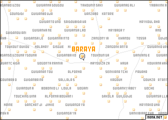 map of Baraya