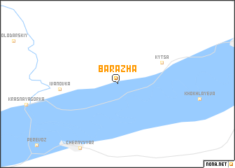 map of Barazha