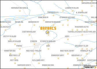 map of Barbacs