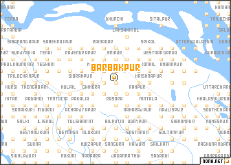 map of Barbakpur