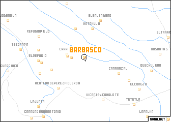 map of Barbasco