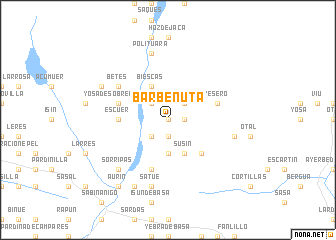 map of Barbenuta