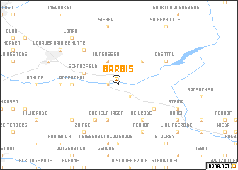 map of Barbis