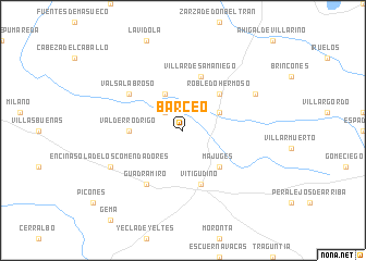 map of Barceo