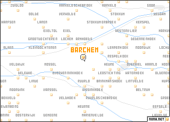 map of Barchem
