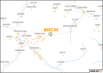 map of Barche