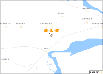map of Barchim