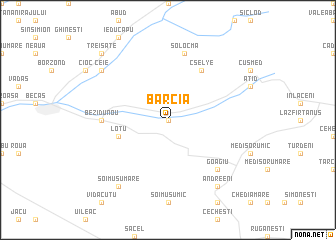 map of Barcia