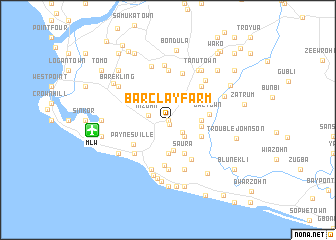 map of Barclay Farm