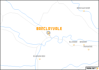 map of Barclay Vale