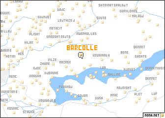 map of Barcollë