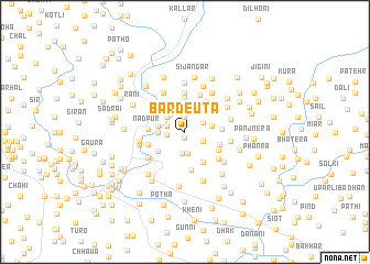 map of Bardeuta