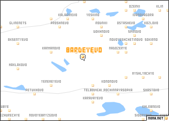 map of Bardeyevo