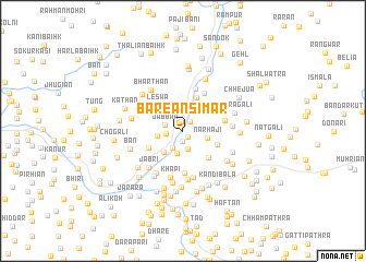 map of Bāreān Simār