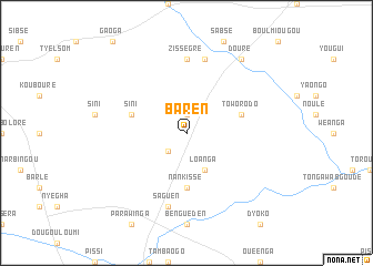 map of Baren