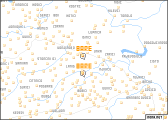 map of Bare